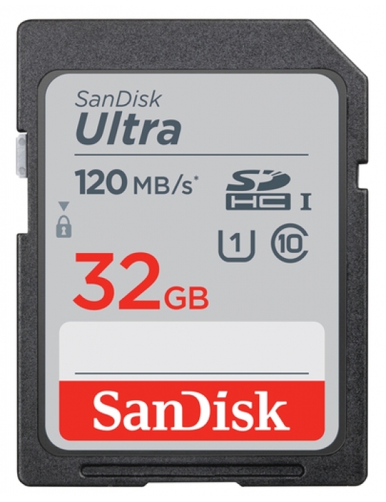 SDHC 32 GB Ultra 120 MB/s Class10