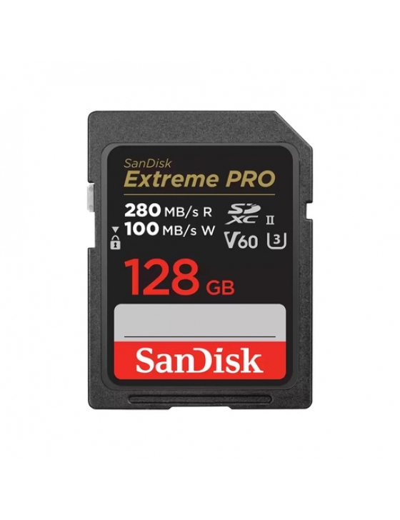 SDXC 128 GB SDXC ExtremePro R 280MB/s V60 UHS-II, Class 10