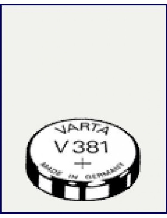 V381  Silber  1,55V  Uhrenbatterie