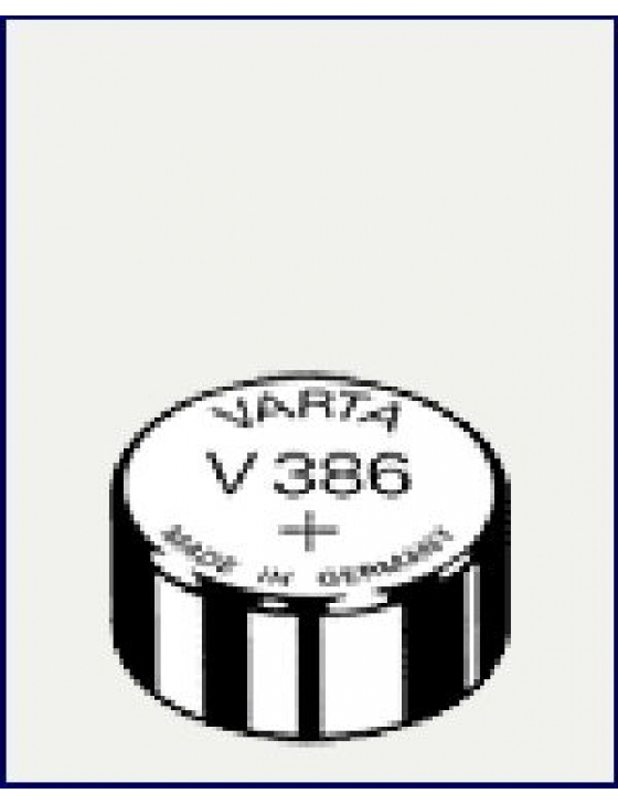 V386  Silber 1,55V  High Drain  Uhrenbatterie