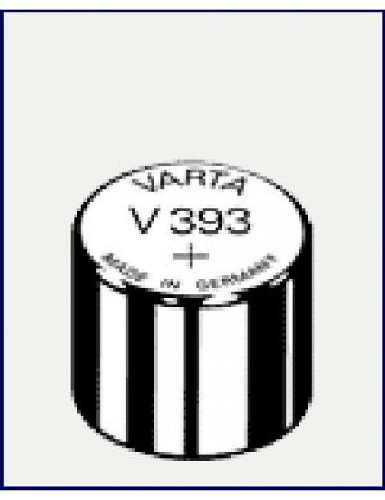 V393  Silber 1,55V High Drain  Uhrenbatterie