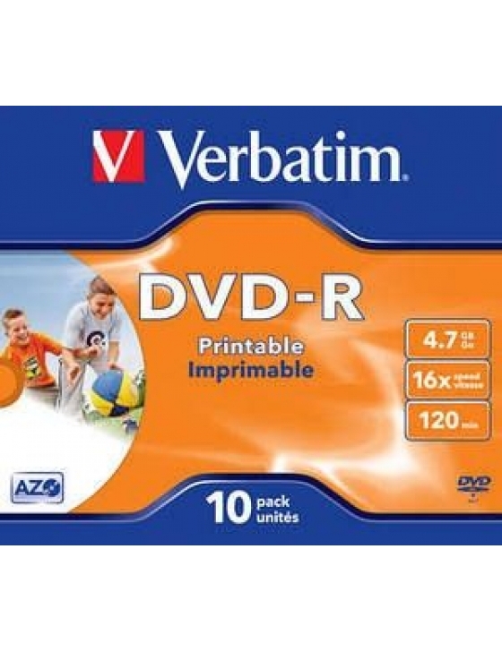 DVD-R 4.7GB 16x printable / 10