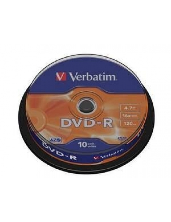 DVD-R 4.7GB 16x  matt silver /10er Spindel