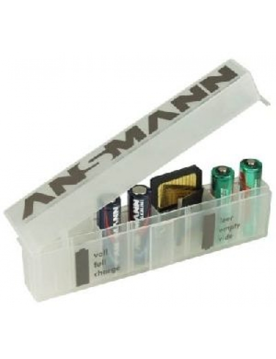 Akkubox plus f. 8 Batterien