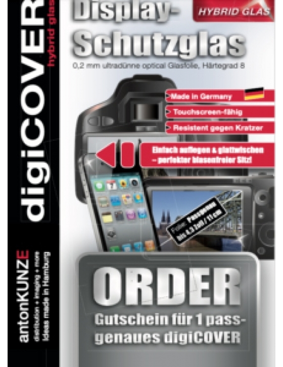 digiCOVER Hybrid Glas Displayschutz Order nach Wunsch