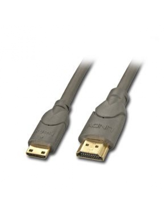 Premium HDMI CAT2 High Speed Kabel, Typ A/C, 0,5m