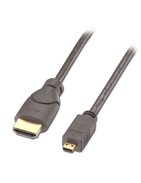 High-Speed-HDMI-Kabel  Typ A/D (Micro)  2m