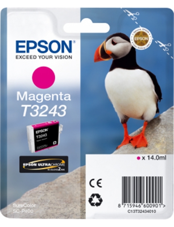 T3243  Magenta 14 ml Tinte für Epson SC-P400