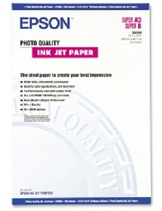 Photo Quality Ink Jet Paper, A2, 104g/m², 30 Blatt