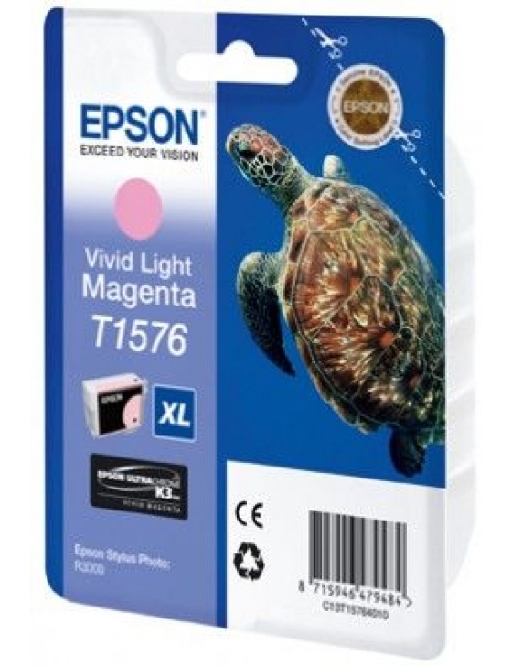 T1576 Vivid Light Magenta 25,9ml für Stylus Photo R3000