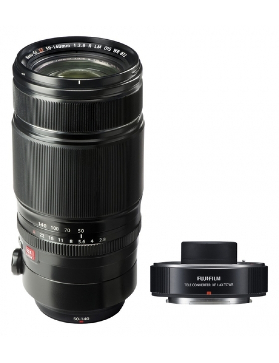 Objektiv XF 50-140mm F2.8R LM OIS WR + TC XF1.4x / Kundencashback 200,- bis 16.01.25