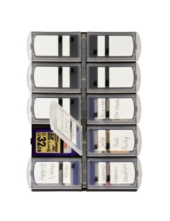 Memory Card Organizer für 10x SD-Karten
