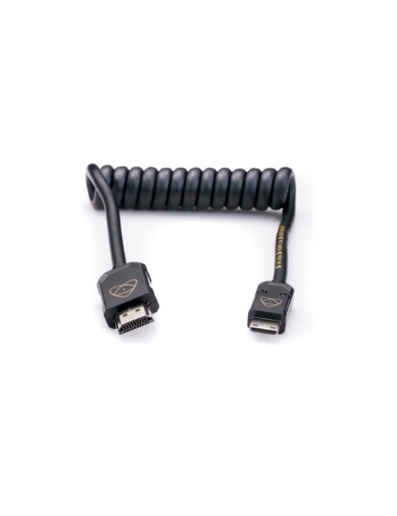 Full HDMI auf Mini HDMI 30-60 cm Spiralkabel