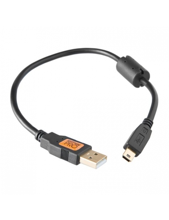 TetherPro USB 2.0 to 2.0 Mini-B 5-Pin (30cm) BLK