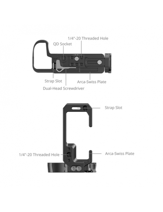 4523 L-Shape Mount Plate fürs Nikon Z 6III