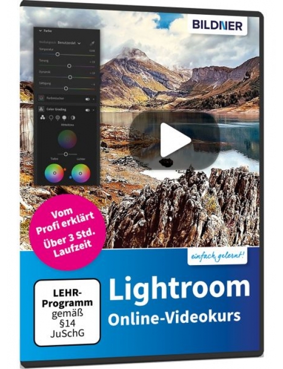 Lightroom Online-Videokurs (für die Version CC = Creative Cloud)