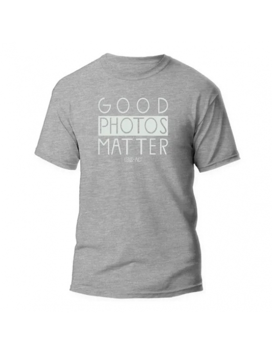 Shirt Good Photos matter Melange Grey (L)