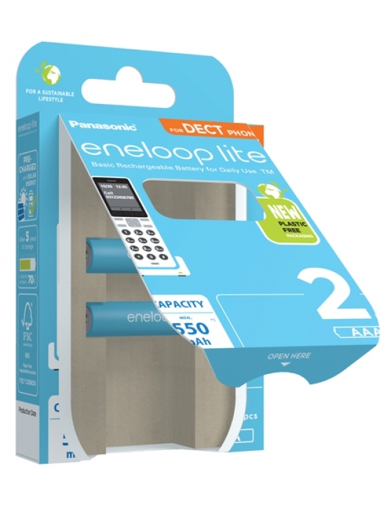 eneloop lite AAA 2er DECT 550 mAh Micro