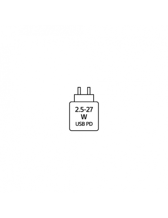 : Nur AC-Adapter bis Max 27W verwenden