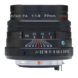 smc FA 77mm / 1,8 schwarz Limited Edition