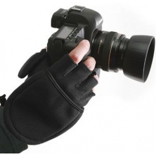 Foto-Funktions-Handschuhe, schwarz, Größe XL (10,0-10,5)